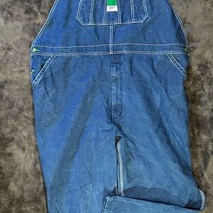 Liberty Men’s Stonewashed Denim Bib Overalls